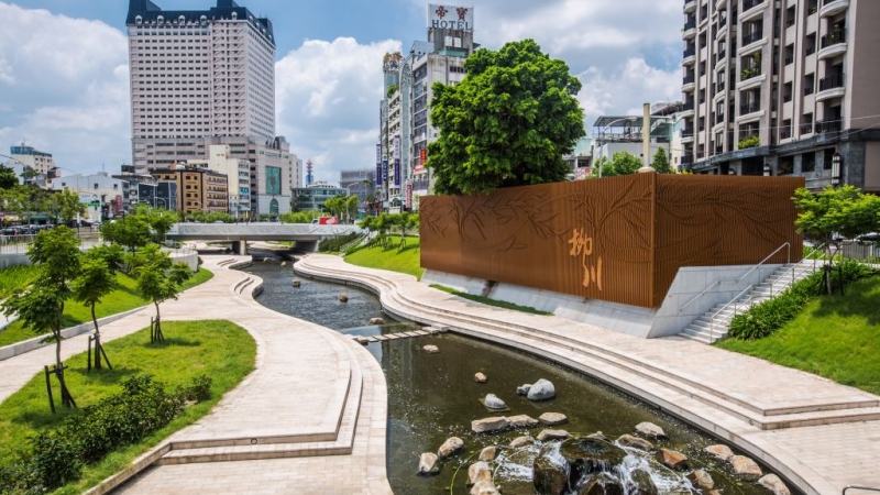 Taichung Liuchuan <br>Canal Waterfront